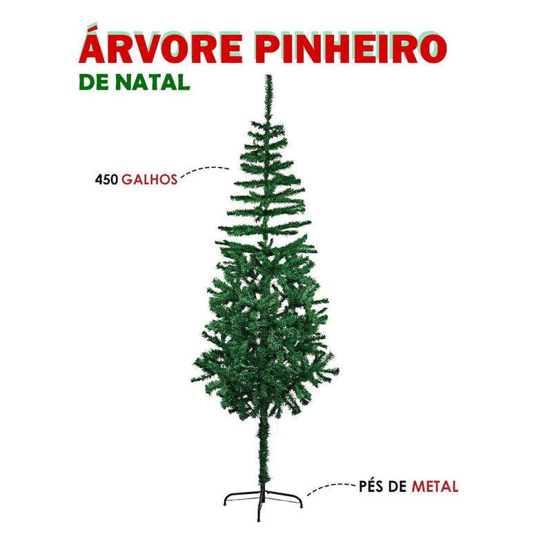 Árvore de Natal Pinheiro Tradicional - Wincy.