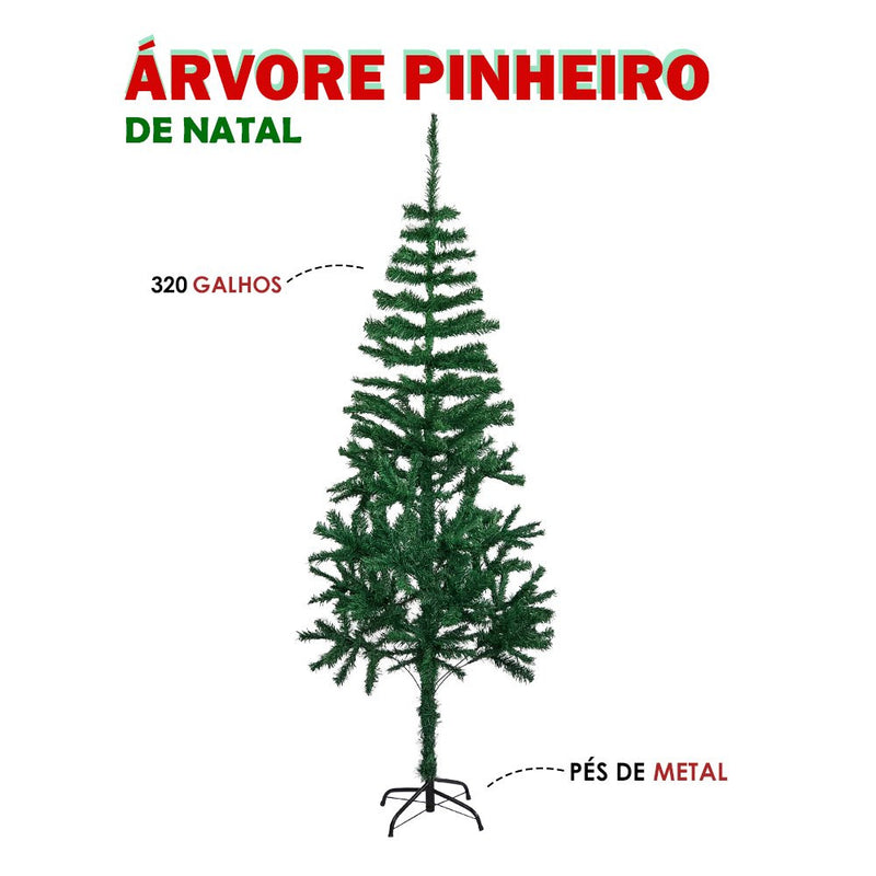 Árvore de Natal Pinheiro Tradicional - Wincy.