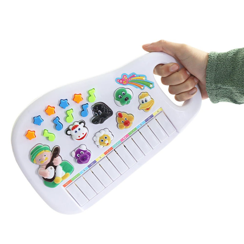 Teclado Infantil Fazendinha GiftUtil.