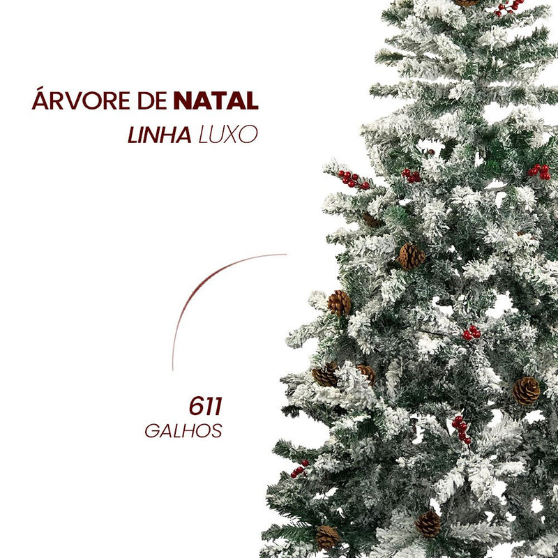 Arvore De Natal 1,80m Luxo Verde - Wincy.