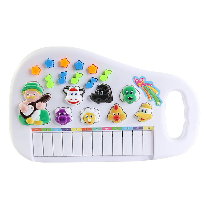 Teclado Infantil Fazendinha GiftUtil.