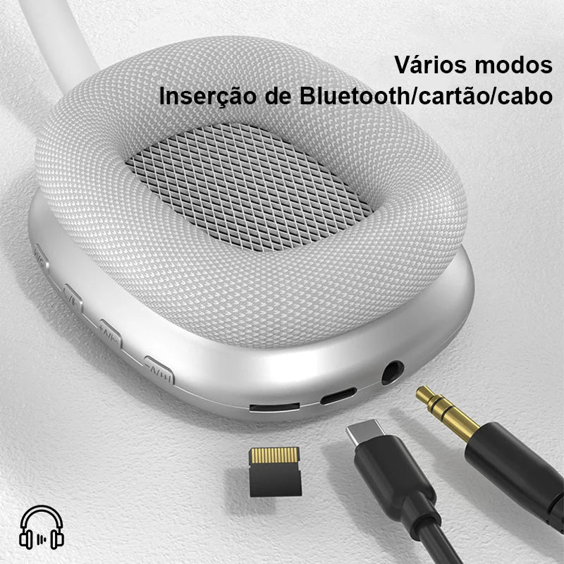 Fones de ouvido P9 sem fio Bluetooth